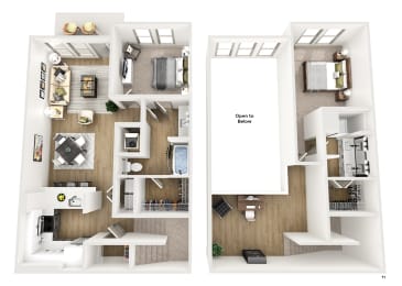 2 beds, 2 baths, 1,487 sqft, $2,367