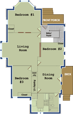 3 beds, 1 bath, $3,600, Unit 01