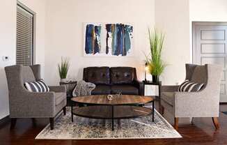 Living Area at Epic Apartments, Texas