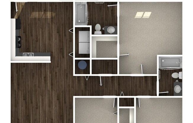 3 beds, 2 baths, 1,187 sqft, $1,685