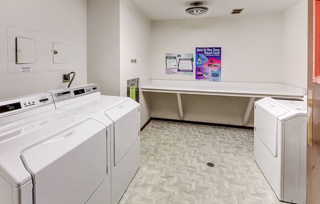 onsite laundry center at Madison WI apartments