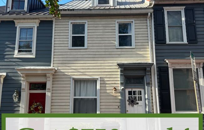 3 Bedroom on Boas St w/ Parking AND a $750 CASH BONUS