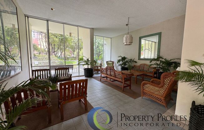 Large Furnished 2 Bedroom 2 Bath 2 Parking Unit at The Waipuna - Available Now!