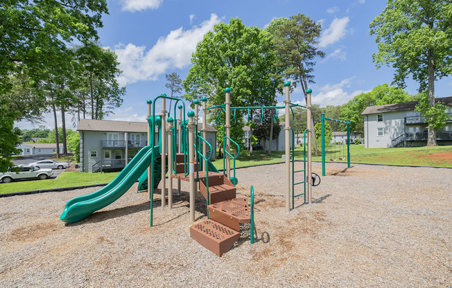 our apartments have a playground for your kids to play