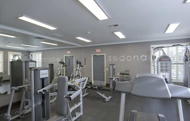 Fully Equipped Fitness Center at Sedona at Lone Mountain, Nevada