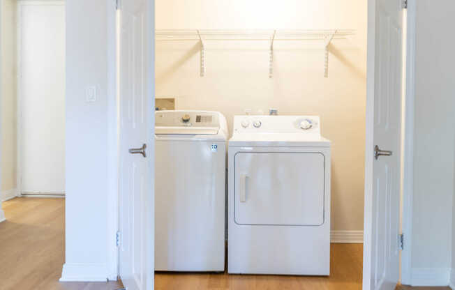 In-home Washer and Dryer