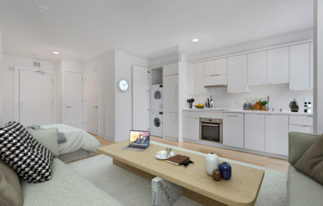 Studio, 1 bath, 384 sqft, $2,095, Unit 56