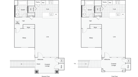 1 bed, 1 bath, 721 sqft, $1,995