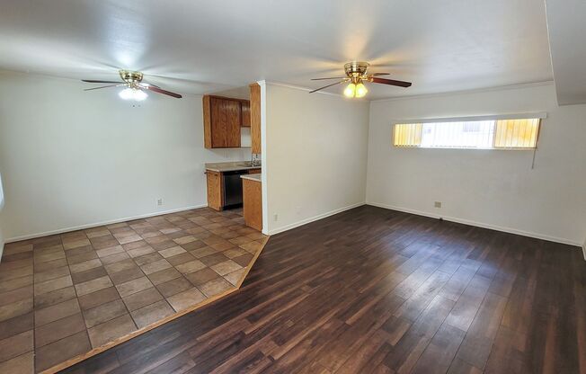 Downstairs 2 Bed 1 Bath with Carport and On-Site Laundry!