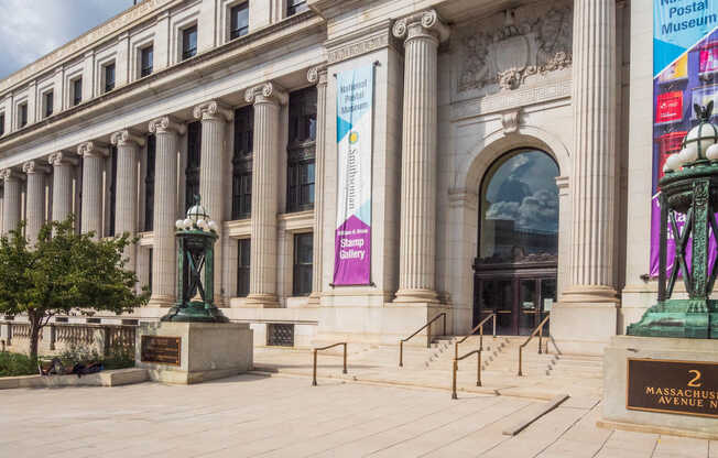 Discover DC's destinations and landmarks, such as the Smithsonian's National Postal Museum.