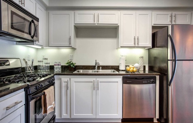 Fully Equipped Kitchen at Madison Toluca, California, 91601