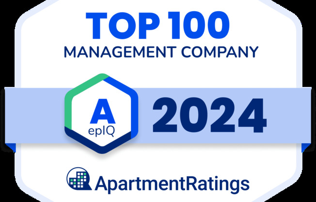 2024 ApartmentRatings Top 100 Management Company Award