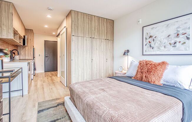 Studio, 1 bath, 314 sqft, $1,002, Unit 415 (MHA)