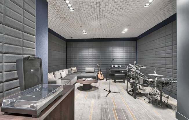 Recording Studio at Stratus, Seattle, WA