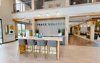 Trace Quarter Lobby and Leasing Desk