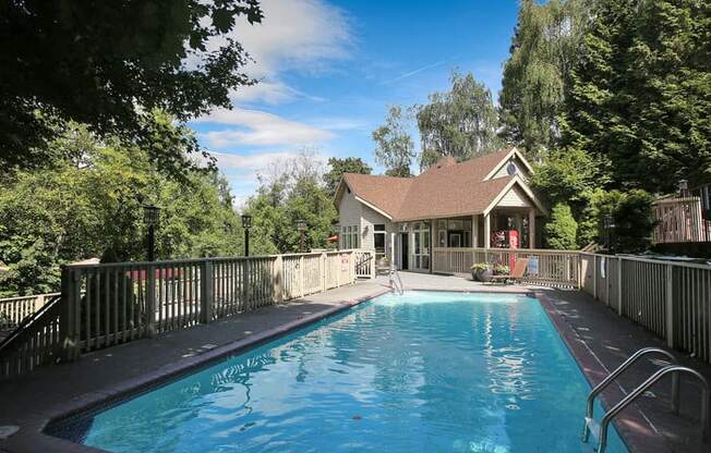 Outdoor swimming pool