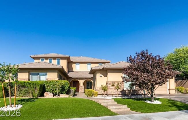 Elegant Anthem Country Club Residence with Spa, Balcony & 3-Car Garage
