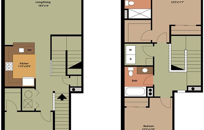 3 beds, 2 baths, 1,527 sqft, $2,075, Unit 216