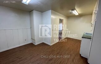 2 beds, 1 bath, $1,195