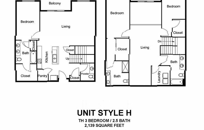 3 beds, 3.5 baths, 2,139 sqft, $3,120, Unit 2987-255