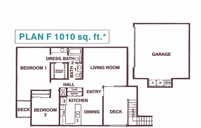 2 beds, 1.5 baths, 1,010 sqft, $2,695, Unit 1724 KE