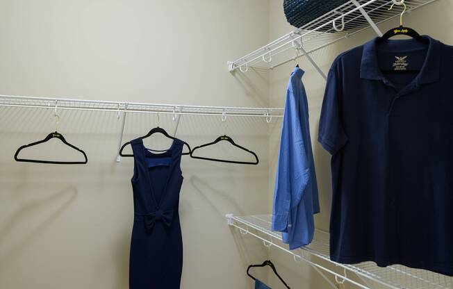 Spacious Closets