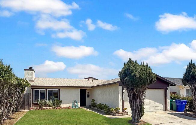 Beautiful 3B/2BA House in Mira Mesa!