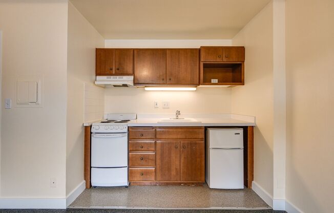 Studio, 1 bath, 285 sqft, $955, Unit 307