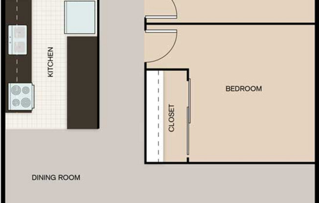 2 beds, 1 bath, 702 sqft, $925, Unit 1000-7