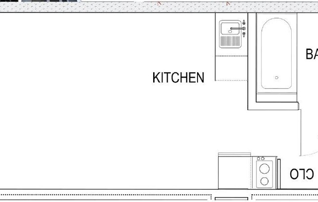 Studio, 1 bath, 338 sqft, $2,905, Unit 750 Harrison St, Unit 605