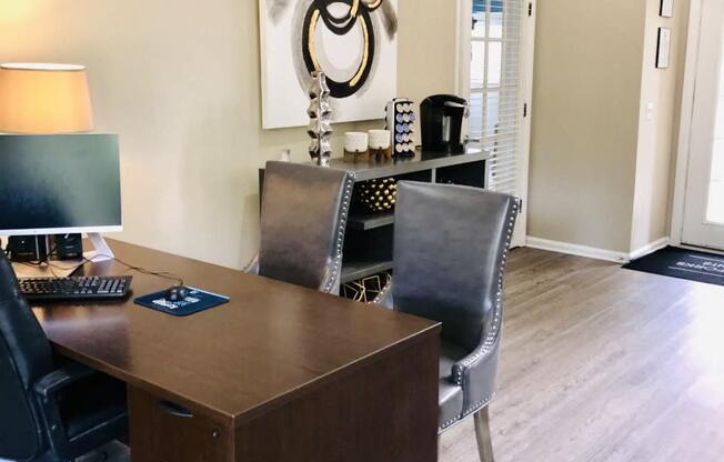 Leasing Office  at Vert at Six Forks Apartments in Raleigh, NC