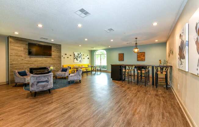 Clubroom With Kitchen at Park at Forest Hill, Memphis Tennessee