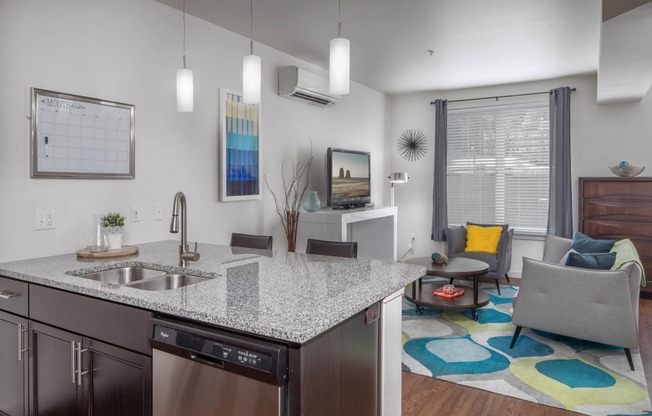 Ella Apartments Model Kitchen