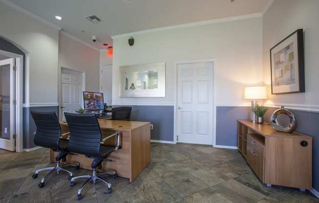 Leasing Office at Casitas at San Marcos in Chandler AZ Nov 2020