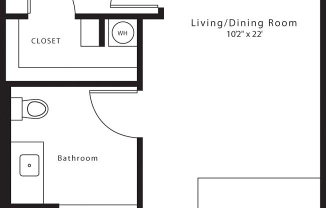 1 bed, 1 bath, 771 sqft, $2,405, Unit 309