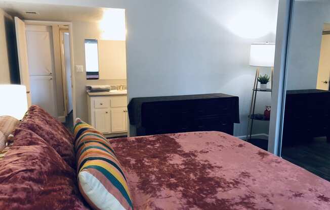 Bedroom at La Costa at Dobson Ranch Apartments