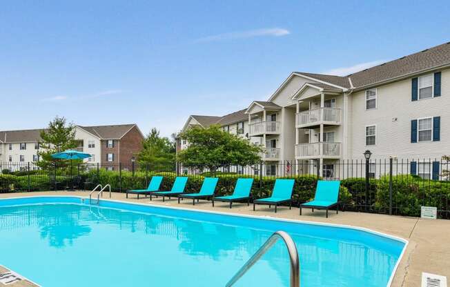 our apartments offer a swimming pool with our apartment buildings