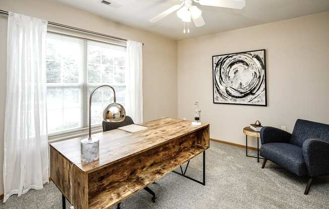 Work Desk Area at Tranquility Pointe, Omaha, NE