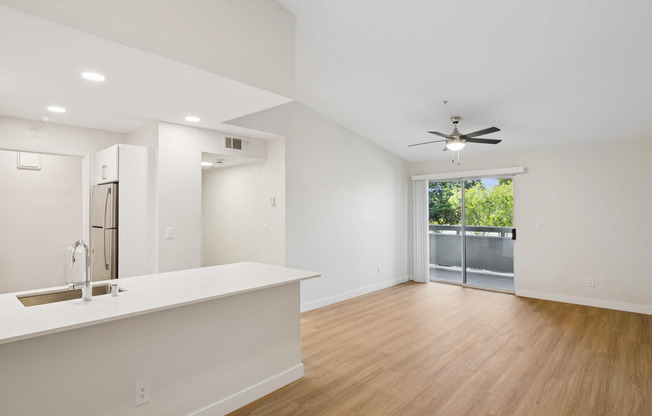 Living Room with Hard Surface Flooring