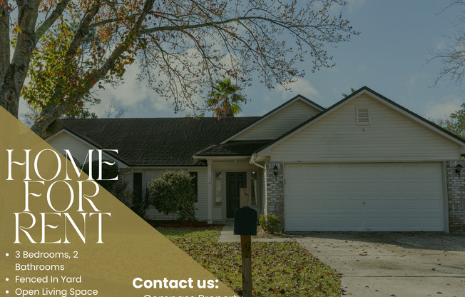 3 Bedroom 2 Bath at Chimney Lakes