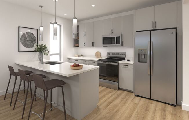 2 beds, 1 bath, 836 sqft, $2,885, Unit 611