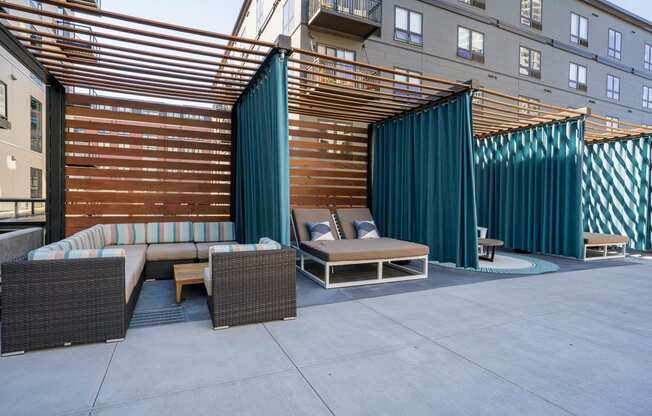 Poolside Cabanas at Marquee, Minneapolis, Minnesota