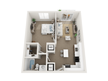 1 bed, 1 bath, 661 sqft, $2,148