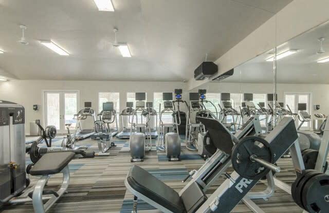 High-Tech Fitness Center at Berkshire Woodland, Texas