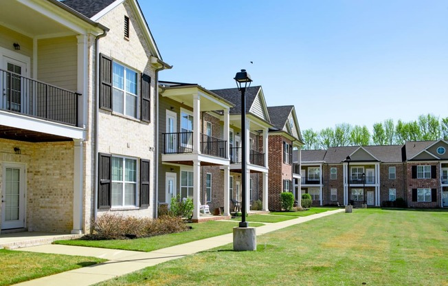 Residential buildings at Meridian Park in Collierville, TN 38017