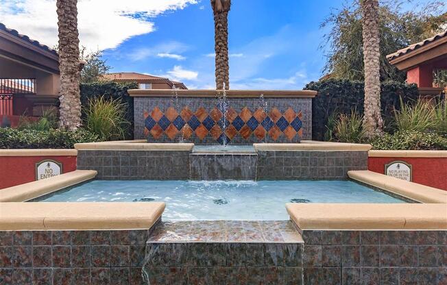 Montecito Pointe Hot Tub And Pool in Nevada Apartment Homes for Rent
