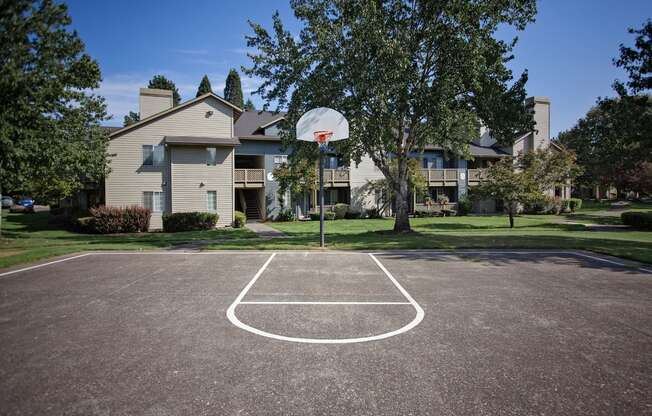 Stonesthrow Apartment Basketball Court