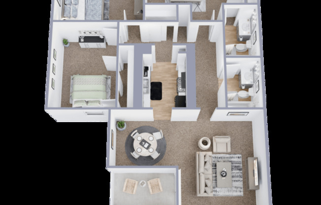 3 beds, 2 baths, 1,100 sqft, $2,134