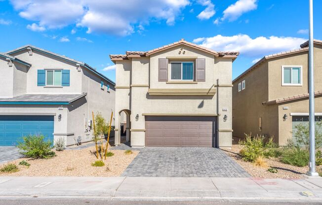 Brand New Home   year 2025with 4 bedrooms, 2 and half bathrooms, and 2 car garage