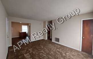 Upstairs two-bedroom apartment